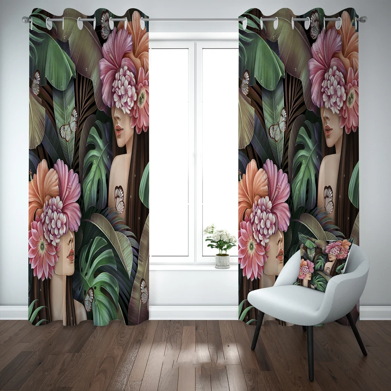 پرده مدل b2533 سایز 140×280 سانتی متر