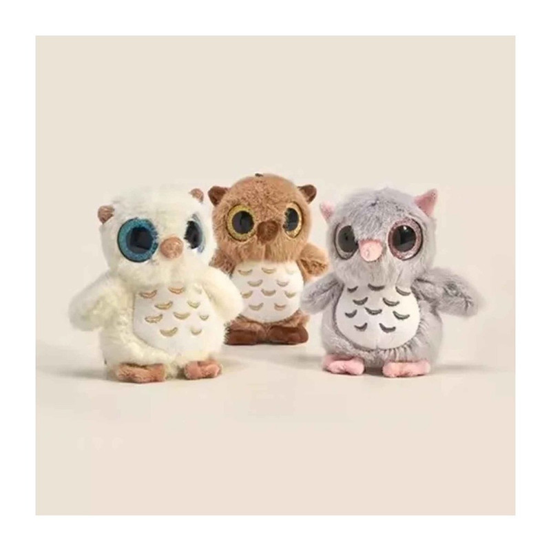 آویز عروسکی طرح جغد چشم درشت مدل 66