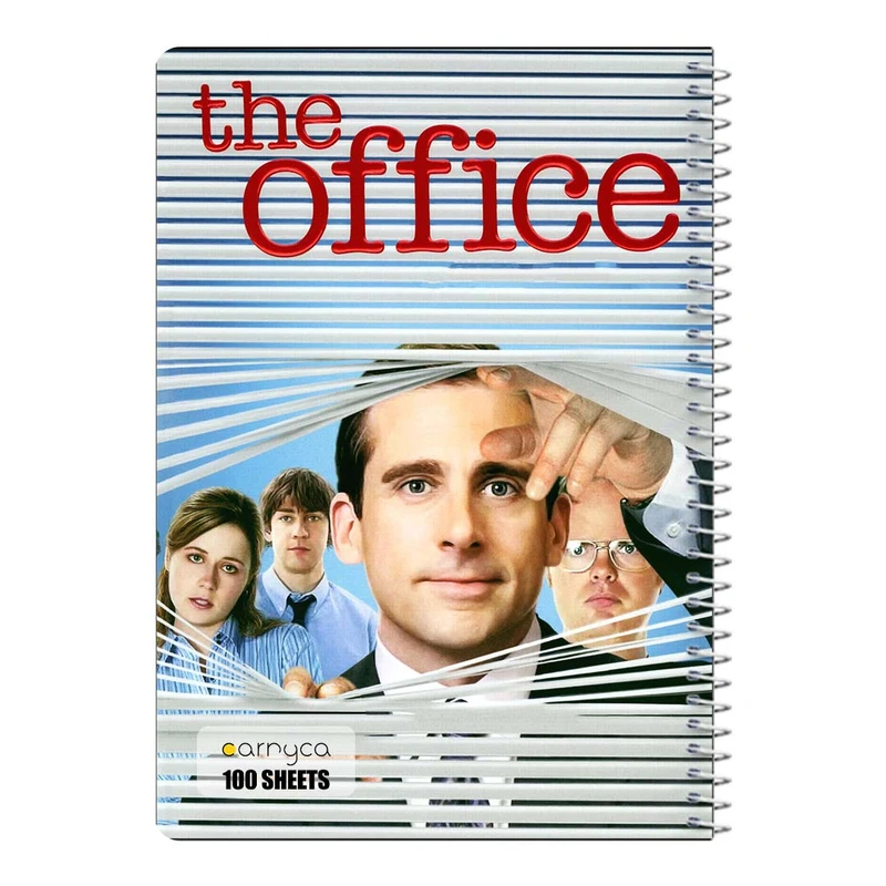 دفتر شطرنجی 100 برگ سیمی کارنیکا طرح افیس The Office کد 63731
