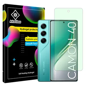 Arka glass Hydrogel model anti green screen protector suitable for Tecno Camon 40 mobile phone