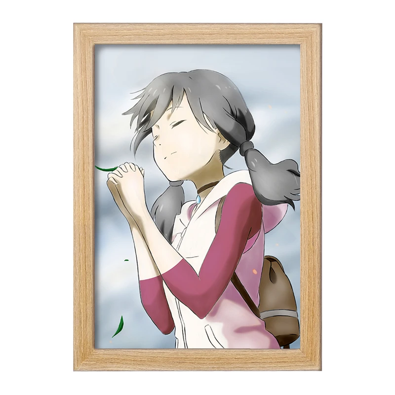 تابلو خندالو مدل هینا انیمه تغییر آب و هوا با تو  کد 17602