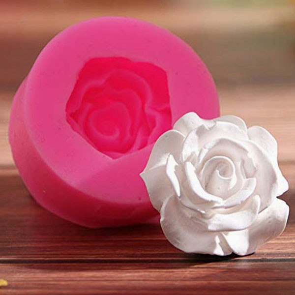 سیلیکون قالب گیری مدل گل رز