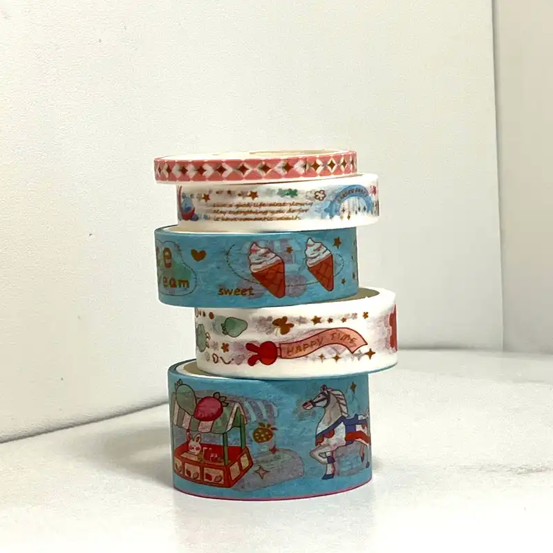 چسب نواری مدل فانتزی کد 2 مجموعه 10 عددی