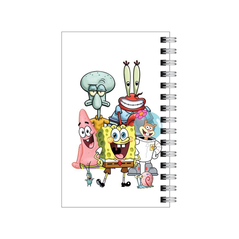 دفترچه یادداشت مدل to do list طرح باب اسفنجی و دوستان کد 2508143