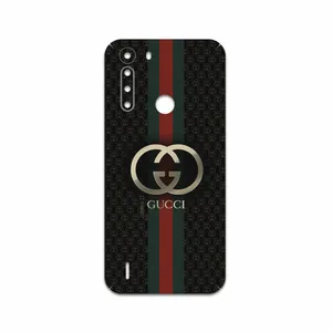 MAHOOT GUCCI-Logo Cover Sticker for Motorola One Fusion