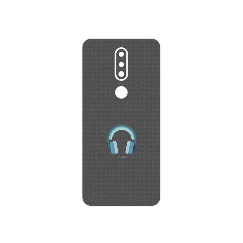 برچسب پوششی ماهوت مدل Minimal Headphone Icon مناسب برای گوشی موبایل نوکیا 7.1