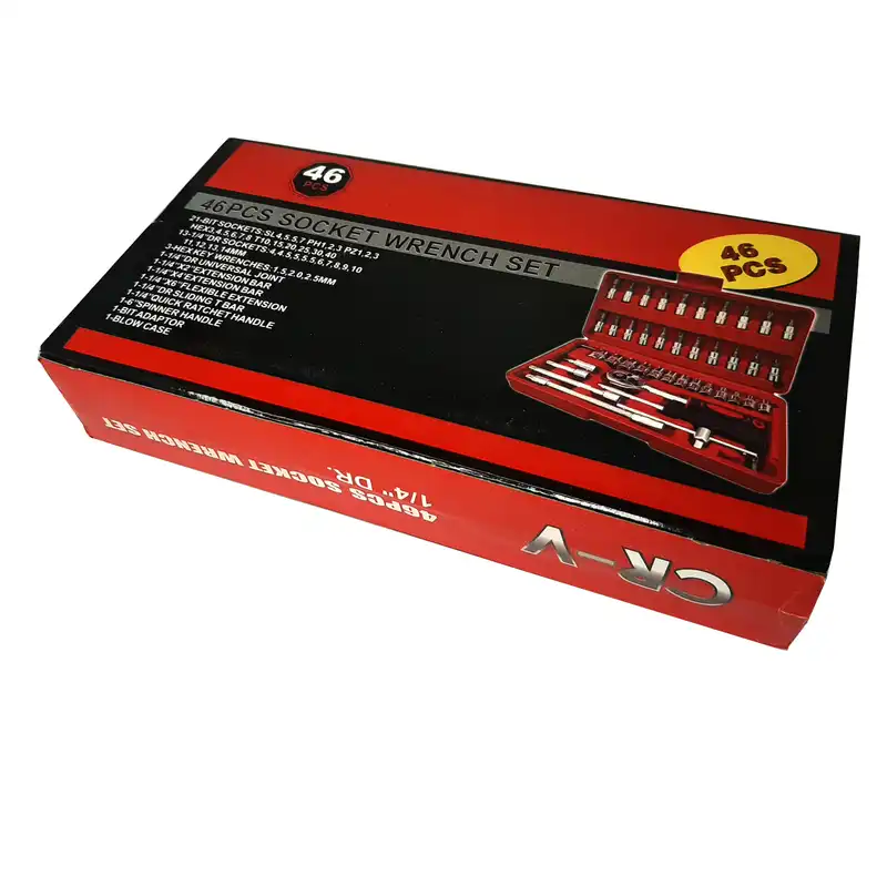 آچار وسری بکس مدل SHILP-46 مجموعه 46 عددی