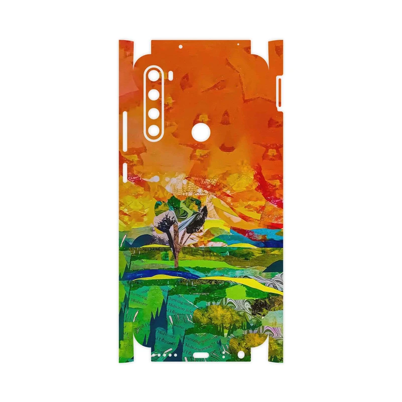 برچسب پوششی ماهوت مدل Collage of Painting-FullSkin مناسب برای گوشی موبایل شیائومی Redmi Note 8
