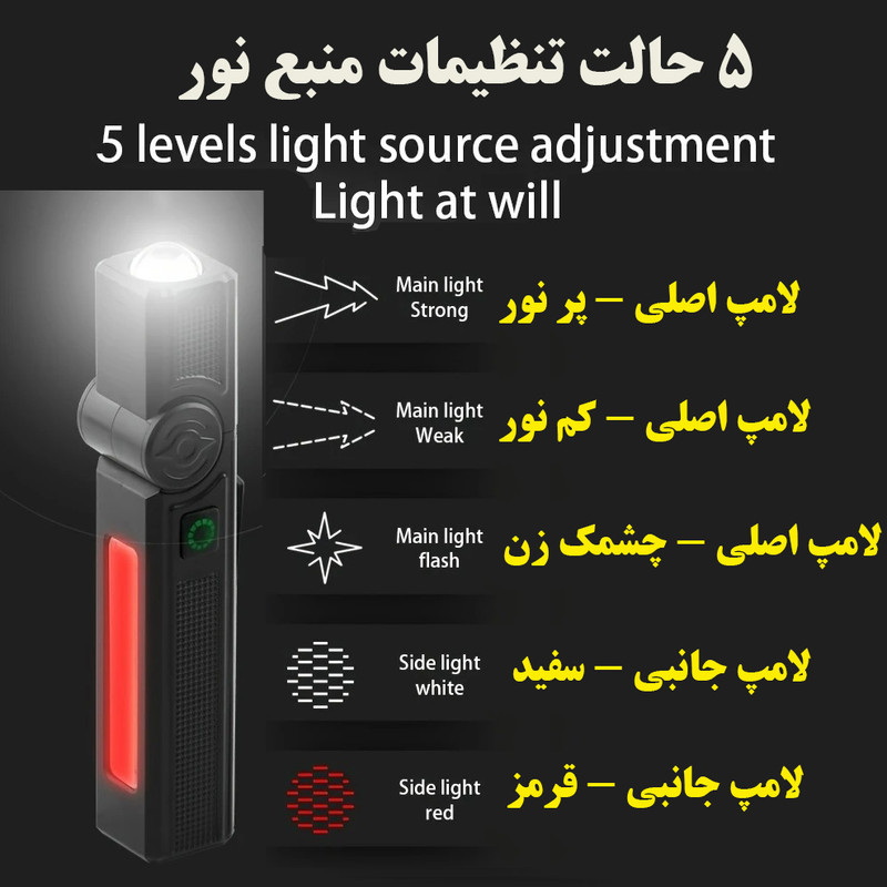 چراغ قوه مدل YD-2328
