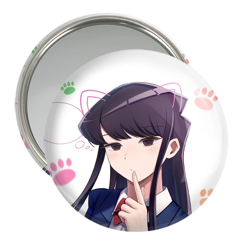 آینه جیبی خندالو مدل انیمه کومی سان  کد 16088