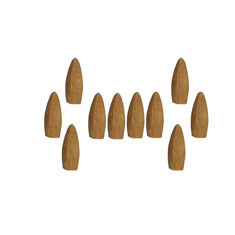 عود مدل دست ساز آبشاری صندل بسته 10 عددی