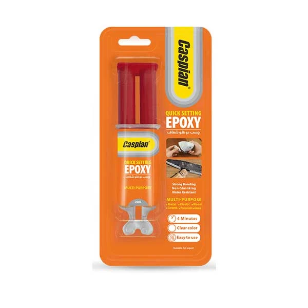 چسب دوقلو کاسپین مدل 1049 حجم 25 میلی لیتر