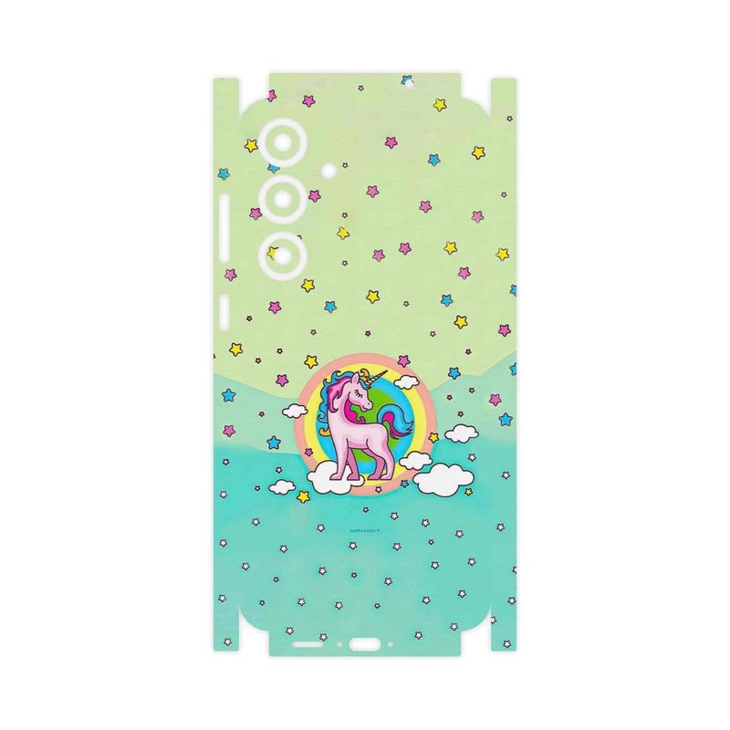 برچسب پوششی ماهوت مدل Rainbow unicorn adventure-FullSkin مناسب برای گوشی موبایل سامسونگ Galaxy S24 FE