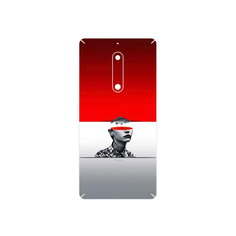 برچسب پوششی ماهوت مدل Collage of surreal Portrait of Women 1 مناسب برای گوشی موبایل نوکیا 5