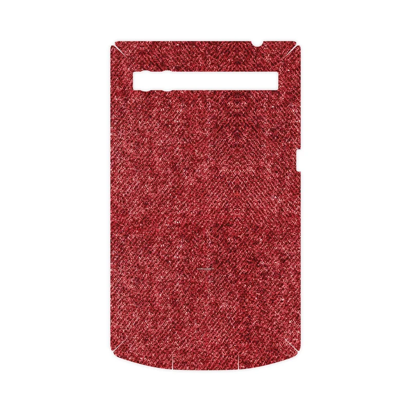 برچسب پوششی ماهوت مدل Fabric Texture 4-FullSkin مناسب برای گوشی موبایل بلک بری P9983