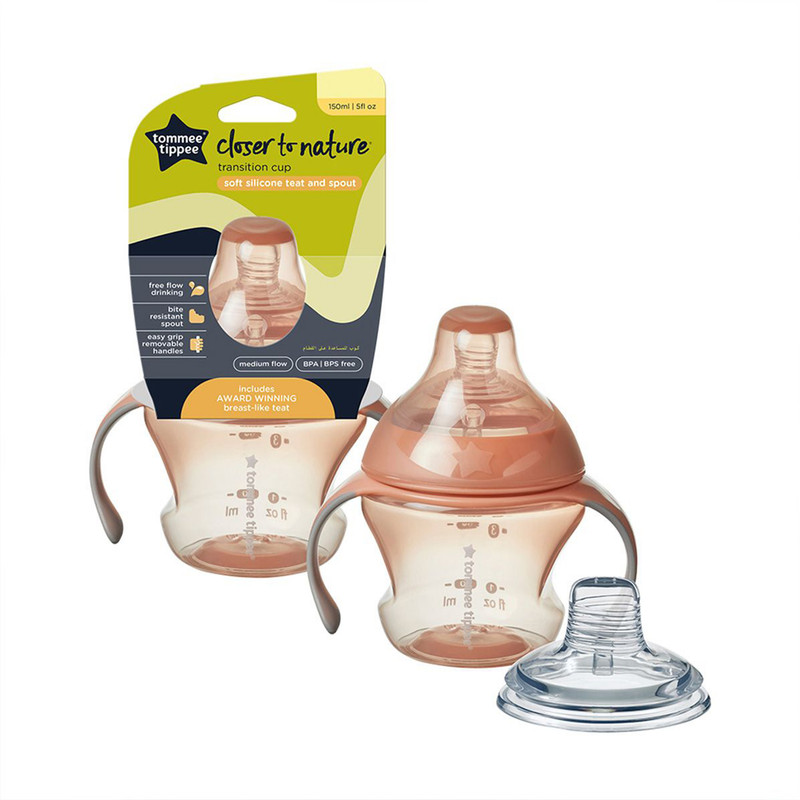 شیشه شیر تامی تیپی مدل T447836 گنجایش 150 میلی لیتر