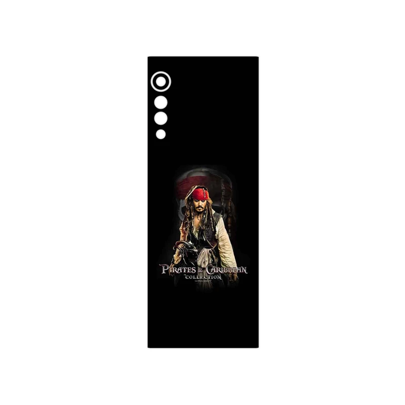 برچسب پوششی ماهوت مدل PIRATES OF THE CARIBBEAN مناسب برای گوشی موبایل ال جی Velvet 5G
