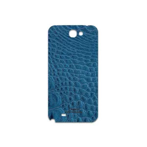 MAHOOT Blue-Crocodile-Leather Cover Sticker for Samsung Galaxy Note 2
