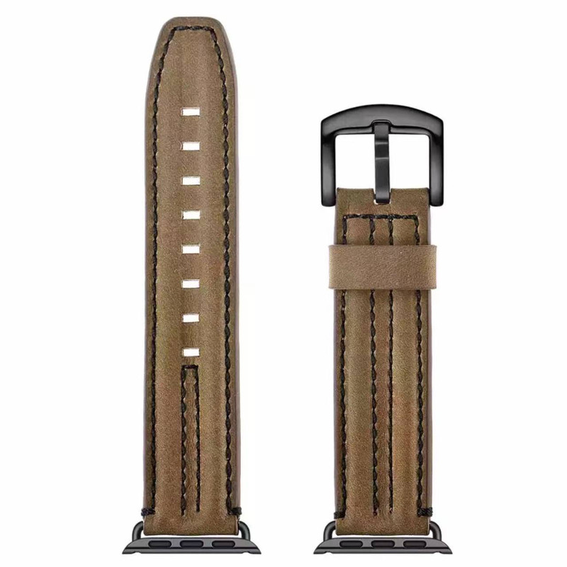 بند مدل Leather bone مناسب برای اپل واچ 38/40/41 میلی متری 2