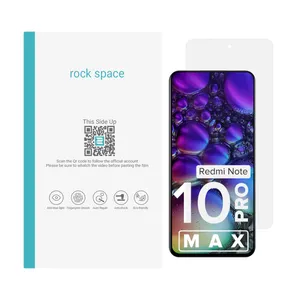 Rock space model Hygel screen protector suitable for Xiaomi Redmi Note 10 Pro Max mobile phone