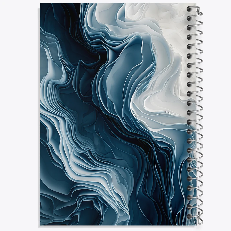 دفتر لیست خرید 50 برگ خندالو طرح موج کد N5432