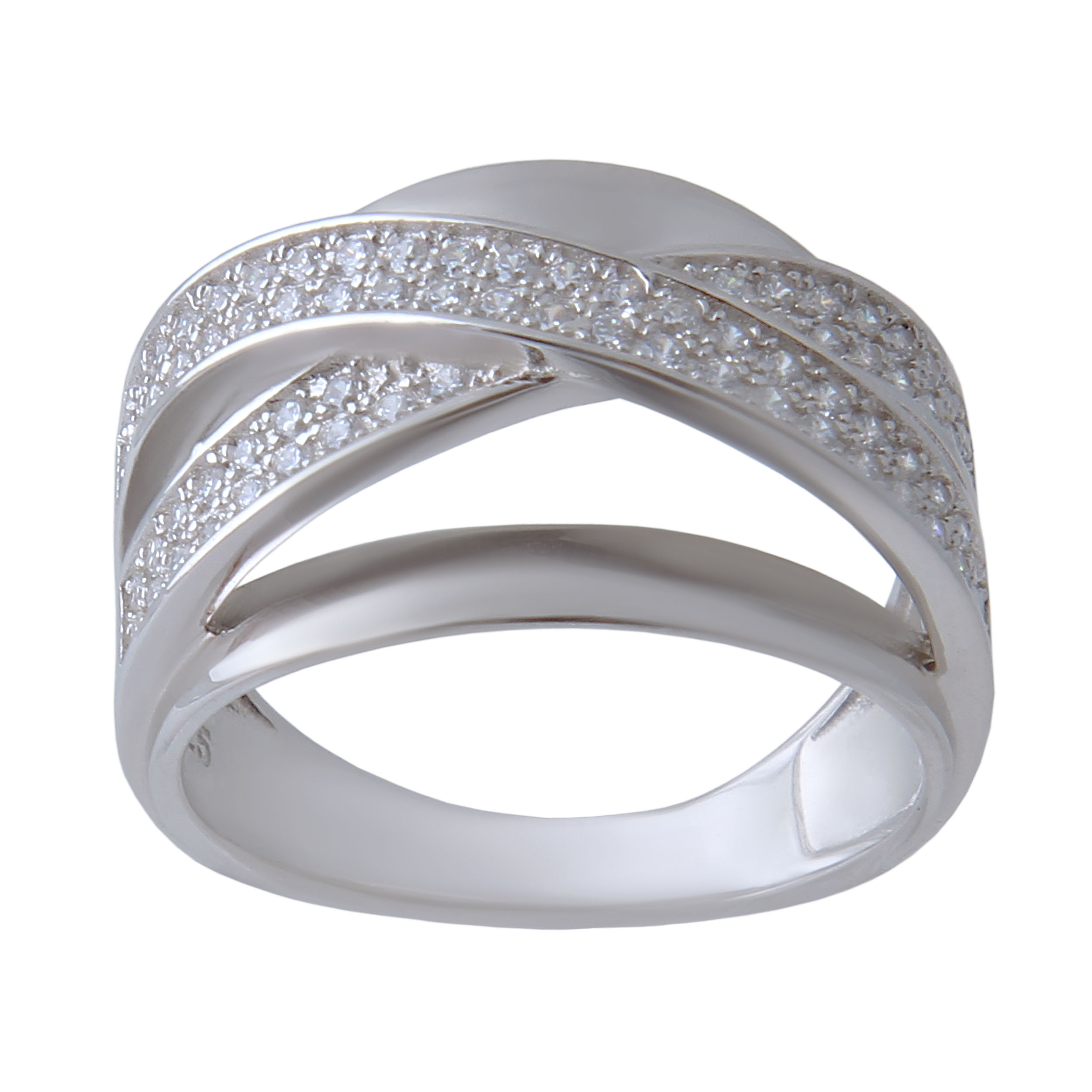      انگشتر نقره زنانه بازرگانی میلادی کد AWR-390