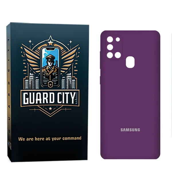کاور گارد سیتی مدل سیلیکونی مناسب برای گوشی  موبایل سامسونگ Galaxy A21s