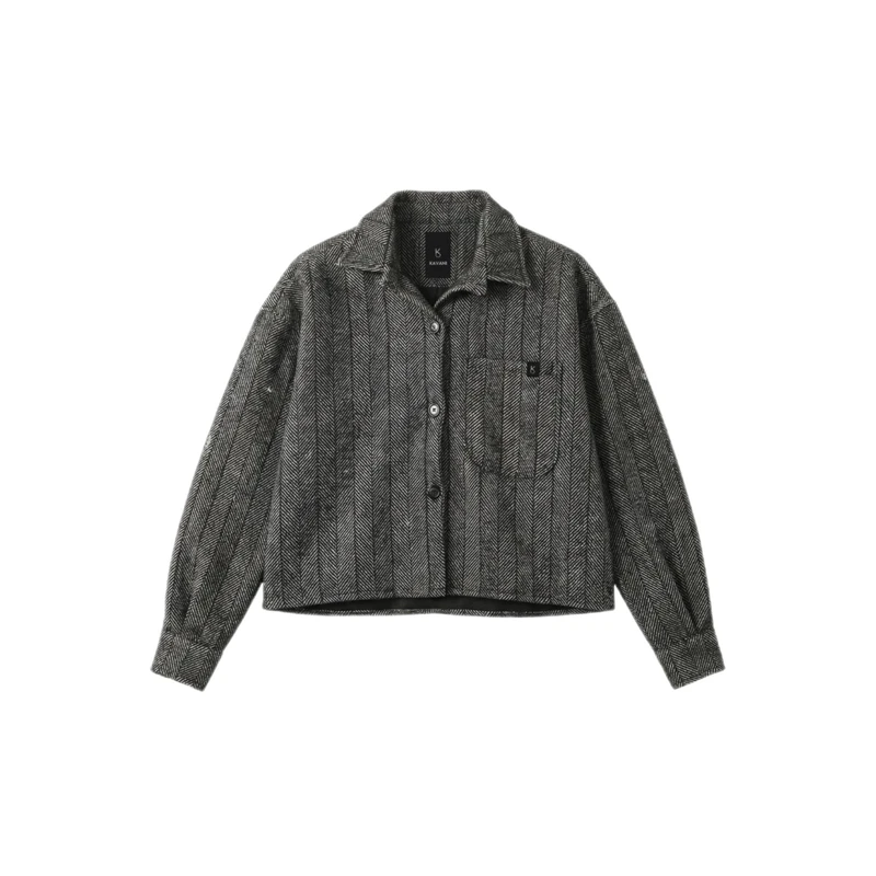 کراپ کت زنانه کاوانی مدل C1-404