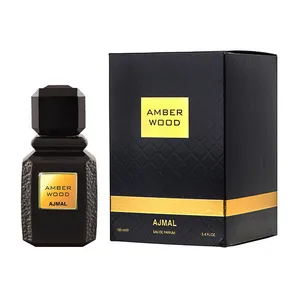 ادوپرفیوم اجمل مدل Amber Wood با رایحه گرم حجم 100 میلی‌لیتر