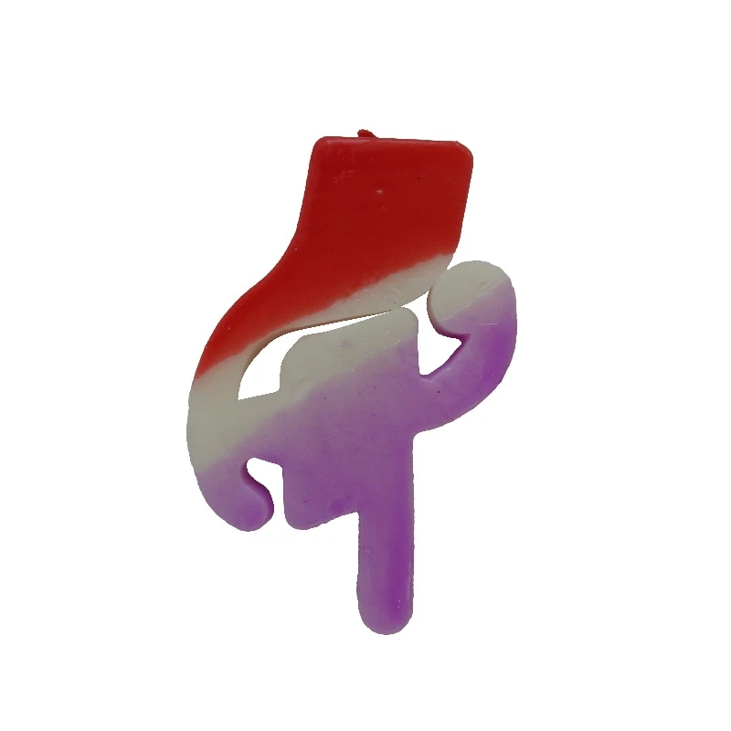 شمع تولد مدل عدد 4 انگلیسی کد 001