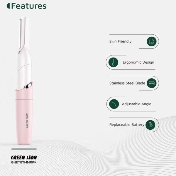 ماشین اصلاح موی صورت و بدن بانوان گرین لاین مدل GNEYETMMR در ارزانترین فروشگاه اینترنتی ایران ارزان