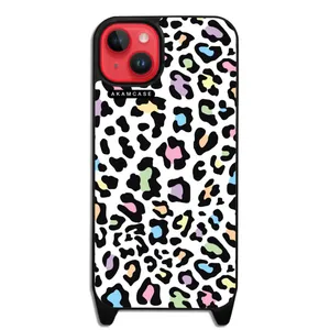 AKAM AMCWLA14PLUS-PANTHER PATTERN11 Cover For Apple iPhone 14 Plus