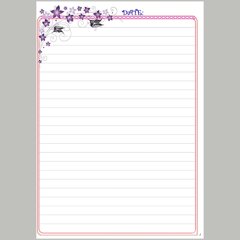 عکس شماره 5 : دفتر خاطرات 60 برگ کد gh 001