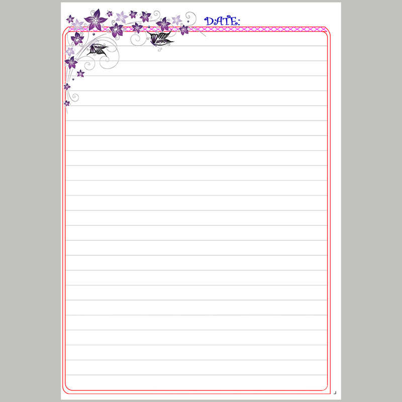 دفتر خاطرات 60 برگ کد GH 001