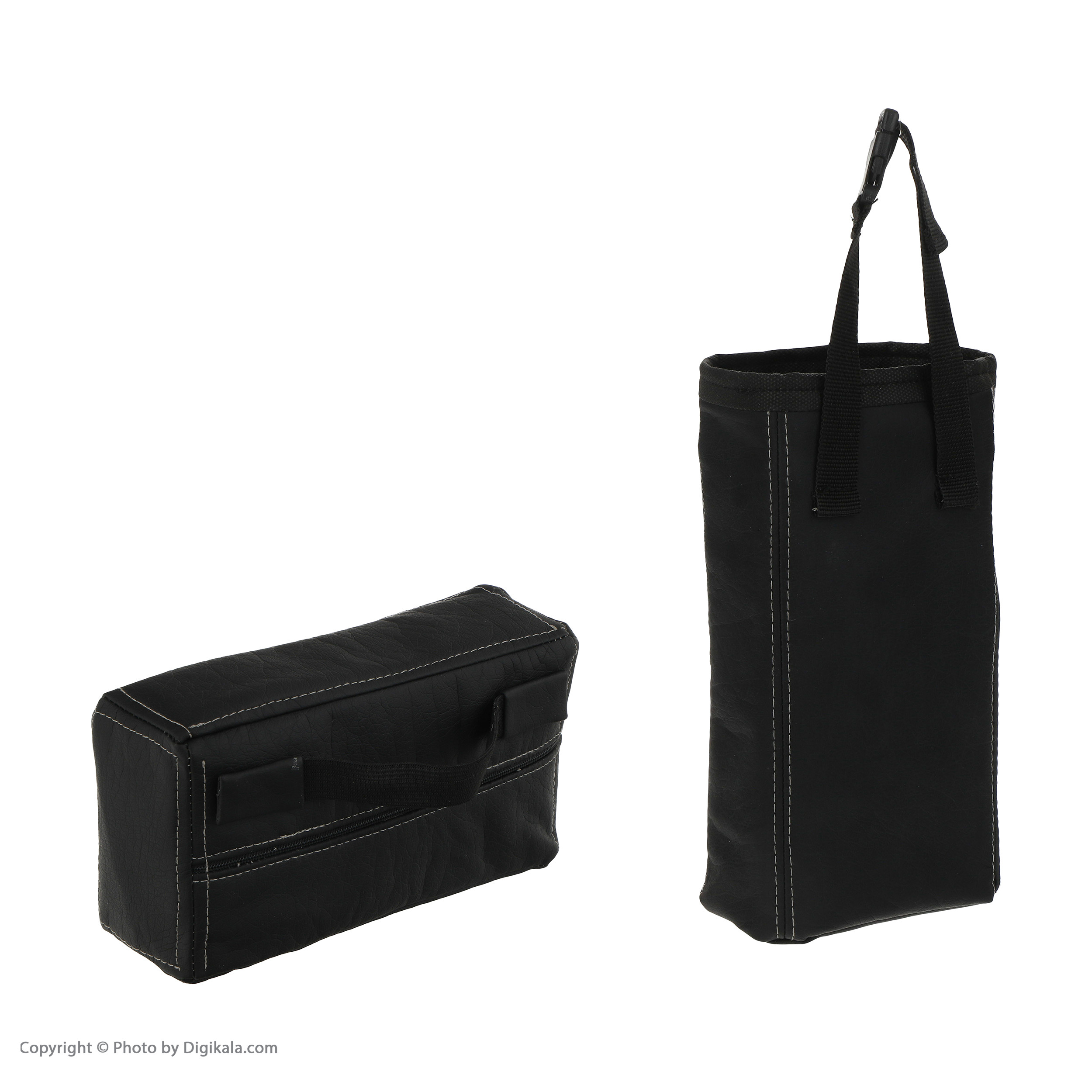 سطل زباله خودرو مدل WB به همراه جای دستمال کاغذی