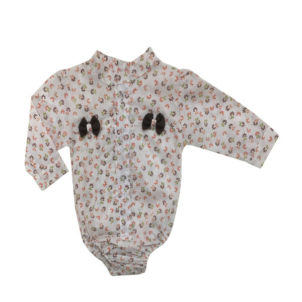 بادی آستین بلند نوزادی  کد 74