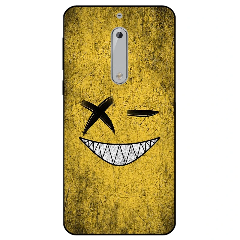 کاور مگافون طرح خنده مدل 8069 مناسب برای گوشی موبایل نوکیا 5      