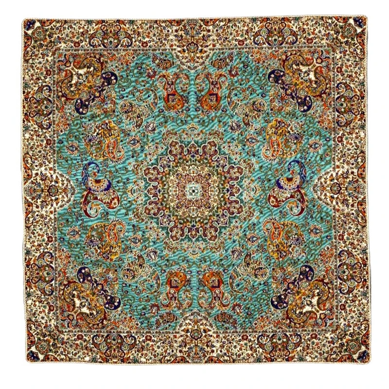 رومیزی ترمه مدل ابریشم طرح هشت بهشت کد FZR