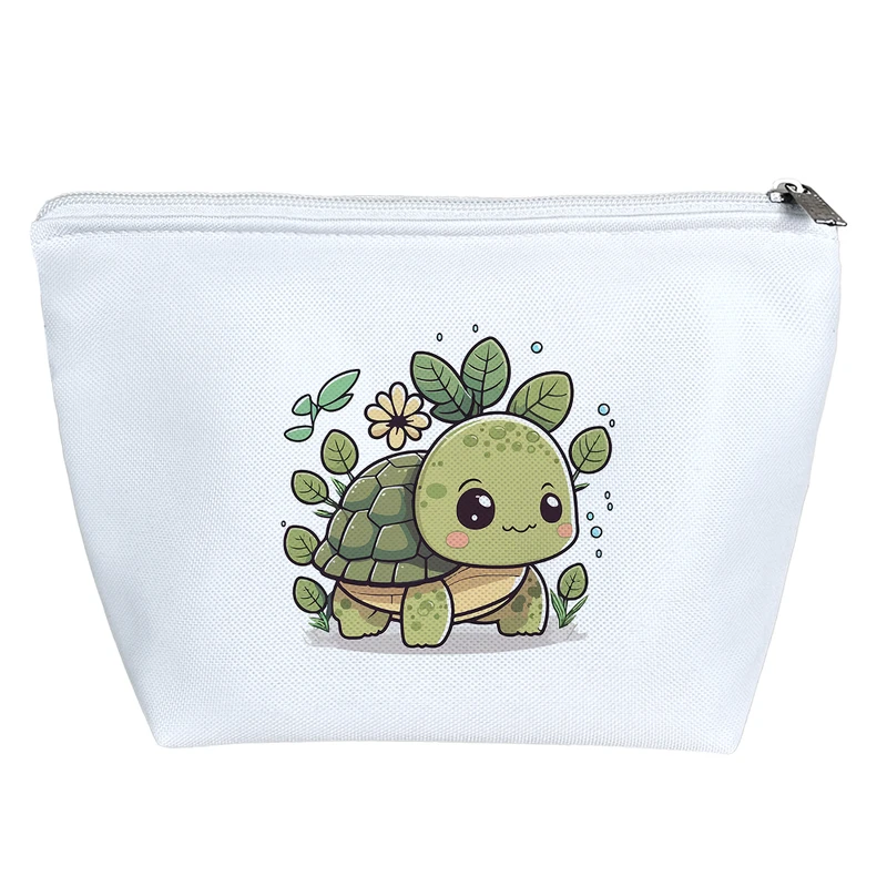 کیف لوازم آرایش دخترانه خندالو مدل لاکپشت بامزه کد H1571