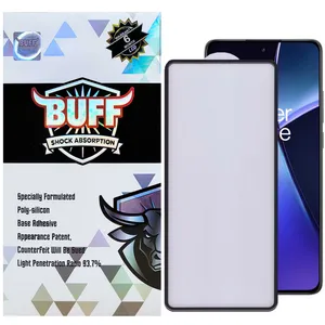 Buff New AirBag-G Glass Screen Protector For OnePlus Nord CE4/Nord CE3/10R/10T/Ace Pro/Ace