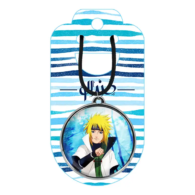 گردنبند خندالو مدل ساسکه و ناروتو و میناتو اوزوماکی انیمه ناروتو کد 1124011247