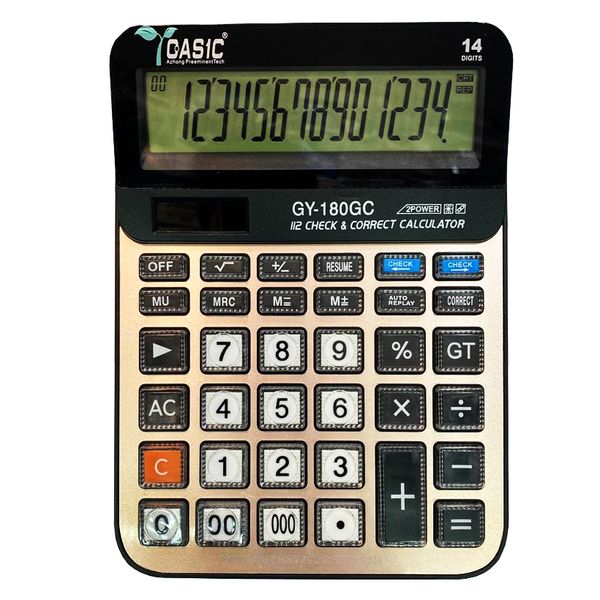 ماشین حساب گاسیک مدل GY-180GC ماشین حساب گاسیک مدل GY-180GC