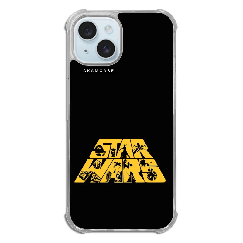 کاور آکام مدل AMC-WTA15-STAR WARS4 مناسب برای گوشی موبایل اپل iPhone 15