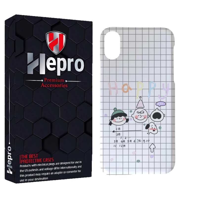 کاور هپرو مدل MC مناسب برای گوشی موبایل اپل IPHONE X / XS