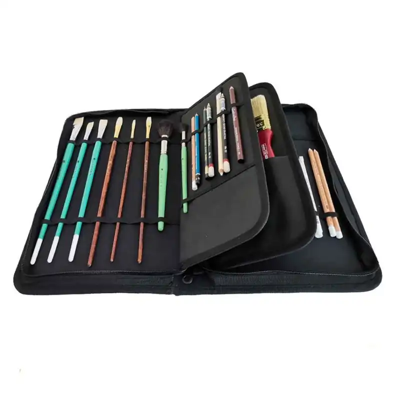 کیف قلم مو هنردوست مدل چهارلت