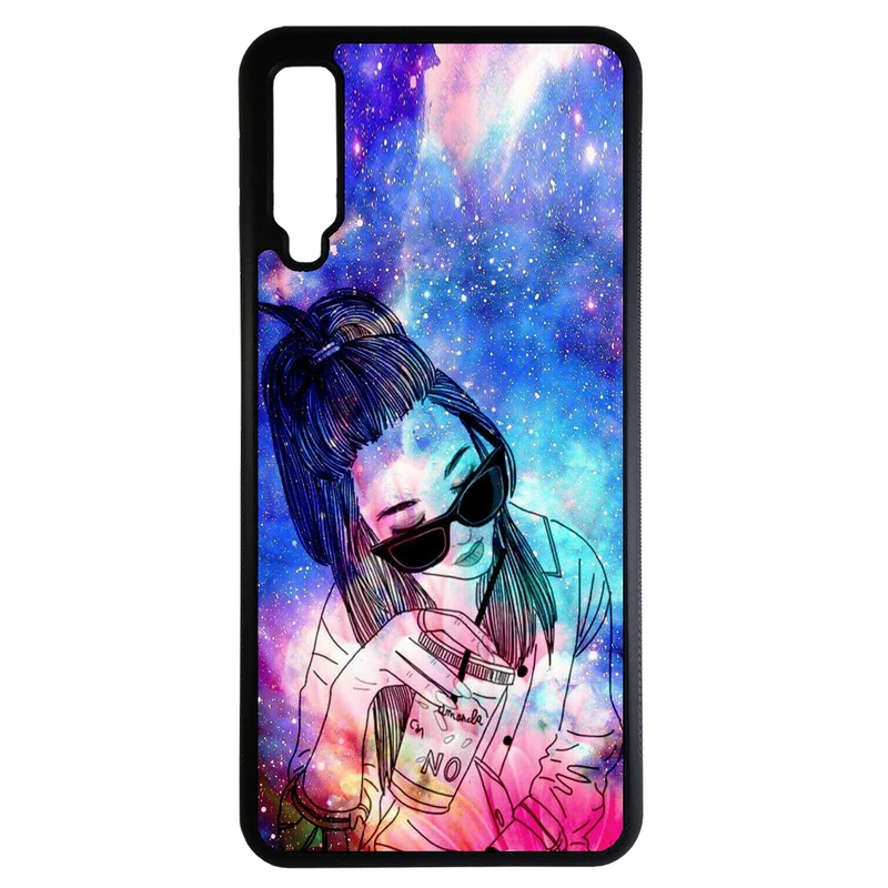 کاور طرح دخترانه کد 10854 مناسب برای گوشی موبایل سامسونگ galaxy A750 / A7 2018