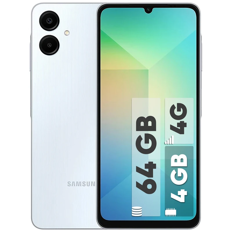 Samsung Galaxy A06 - 2 SIM | Storage 64GB - RAM 4GB  - Cheque