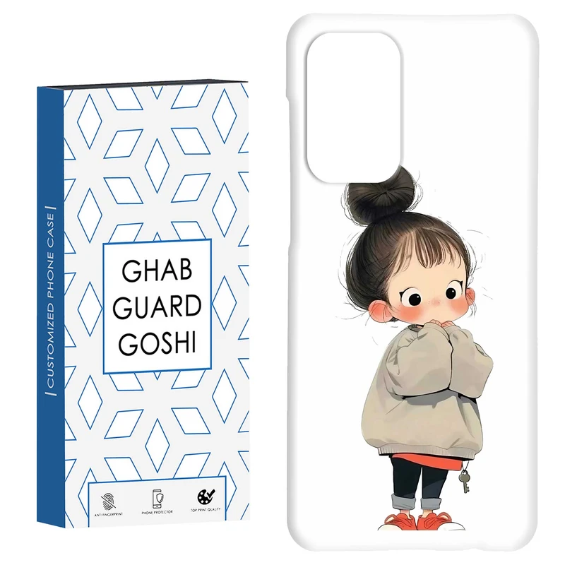کاور قاب گارد گوشی طرح دختر ملوس کد Dimo-956 مناسب برای گوشی موبایل سامسونگ Galaxy A52 / a52s