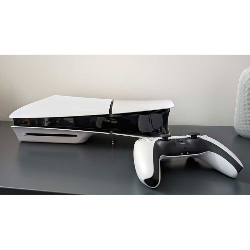 کنسول بازی سونی مدل PlayStation 5 Slim ظرفیت یک ترابایت ریجن 2000 آسیا به همراه دسته اضافی و پایه شارژر