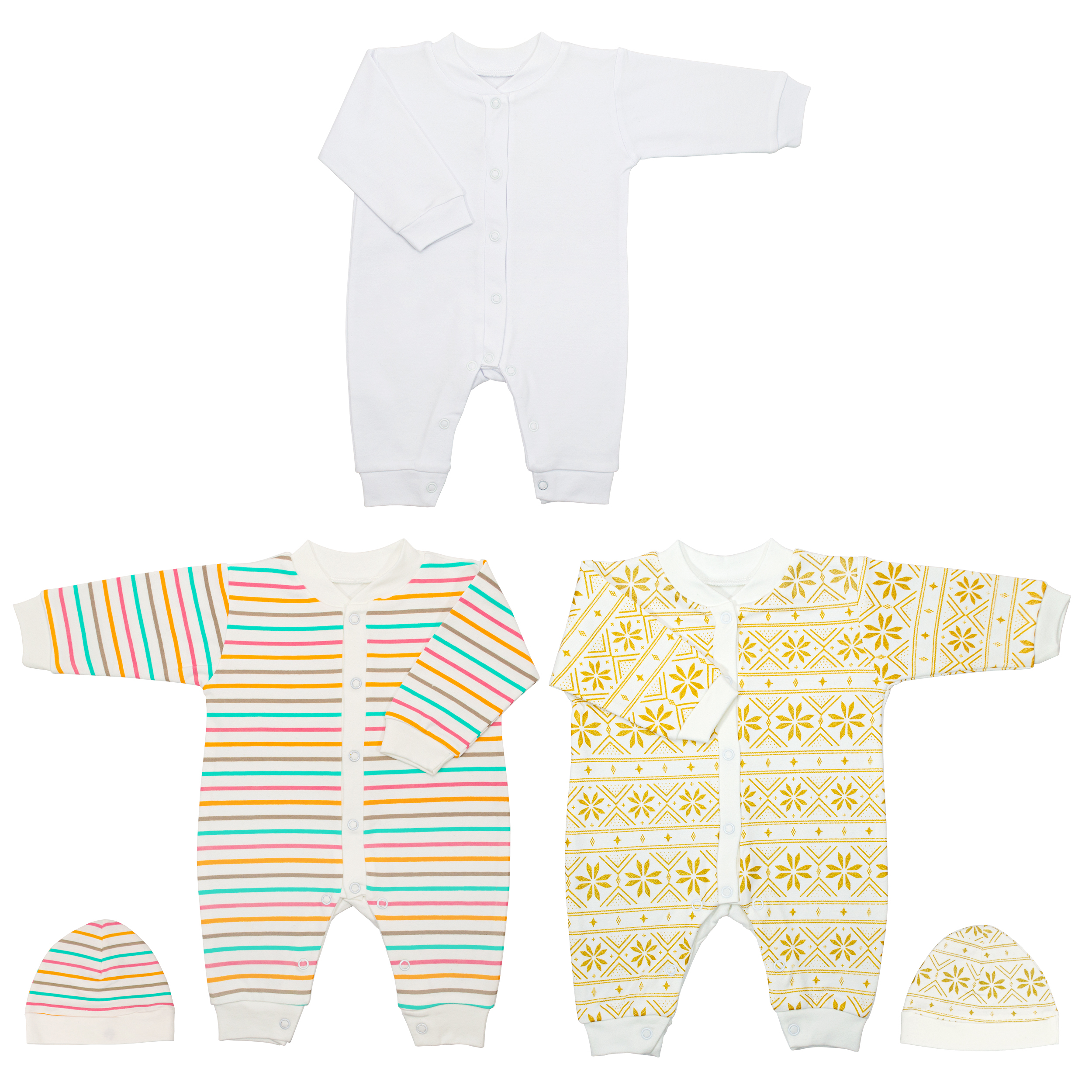 ست 5 تکه لباس نوزادی مدل CC10107